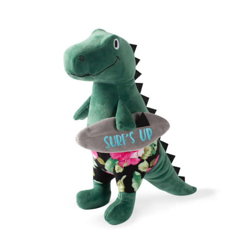 PetShop by Fringe Studio Surfer Bro Rex Plush Dog Toy