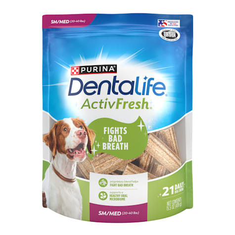 DentaLife ActivFresh Chicken Flavor Small/Medium Breed Adult Dog Dental Chews