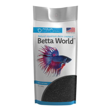 Aqua Natural Betta World Black Diamond Sand