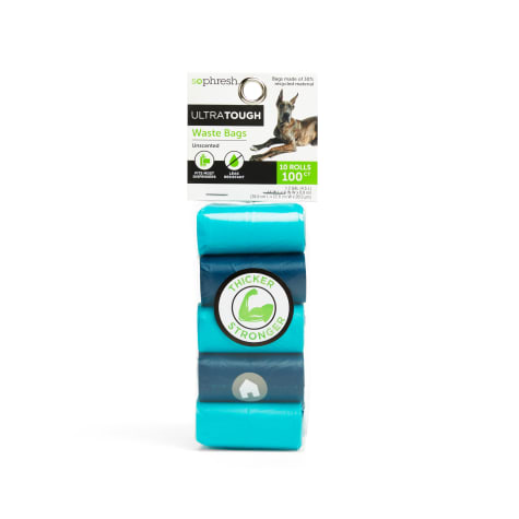 So Phresh Blue Ultra-Tough Unscented Dog Waste Bags