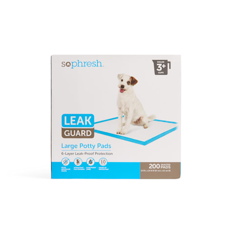So Phresh Large Leak Guard Quilted Potty Pads