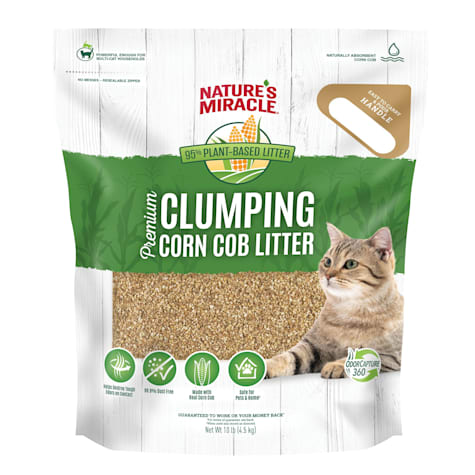 Nature's Miracle Premium Clumping Corn Cob Cat Litter