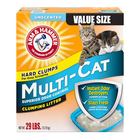 Arm & Hammer Unscented Multi-Cat Clumping Litter