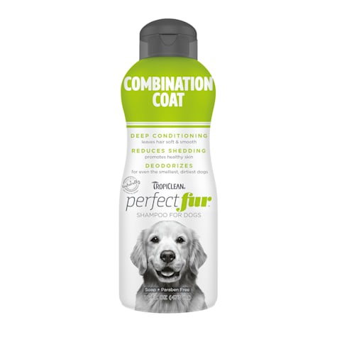 TropiClean Perfect Fur Combination Coat Dog Shampoo