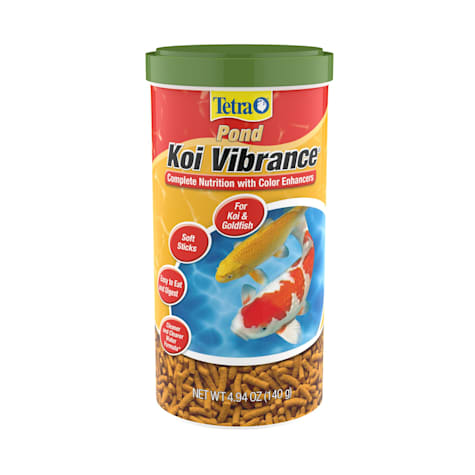 TetraPond Koi Vibrance Soft Sticks Floating Pond Food