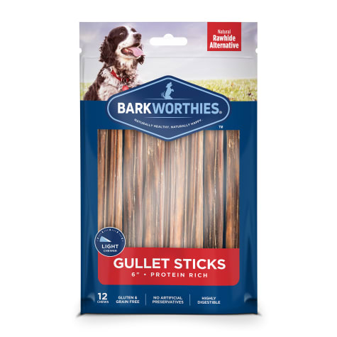 Barkworthies Protein Rich Gullet Stick Dog Chews