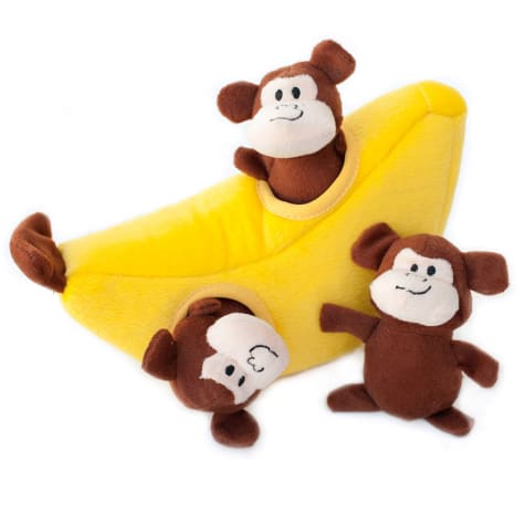 zippy the monkey with banana