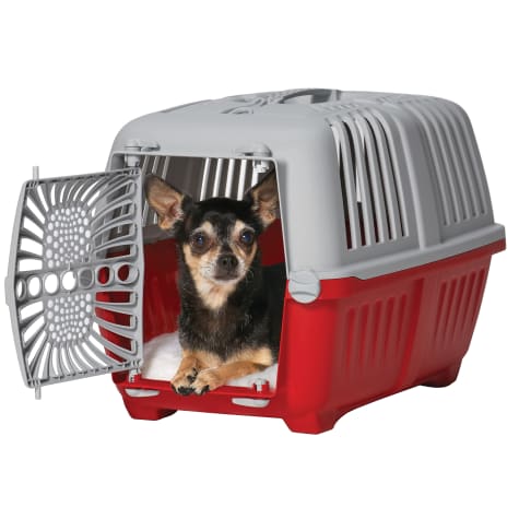 Midwest Spree Plastic Red Pet Travel Carrier