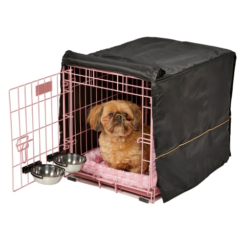 Midwest Pink iCrate Starter Kit Bundle for Dogs