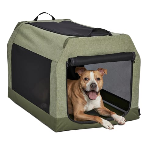 Midwest Green Canine Camper Soft Tent Dog Crate