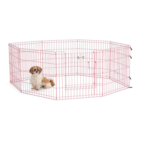 Midwest Pink Exercise Pen for Dogs