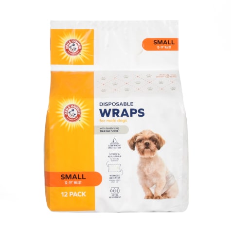 Arm & Hammer Small Disposable Male Wraps for Dogs