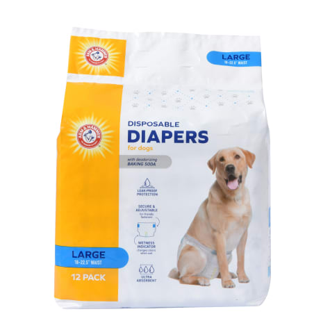 Arm & Hammer Large Disposable Diapers for Dogs