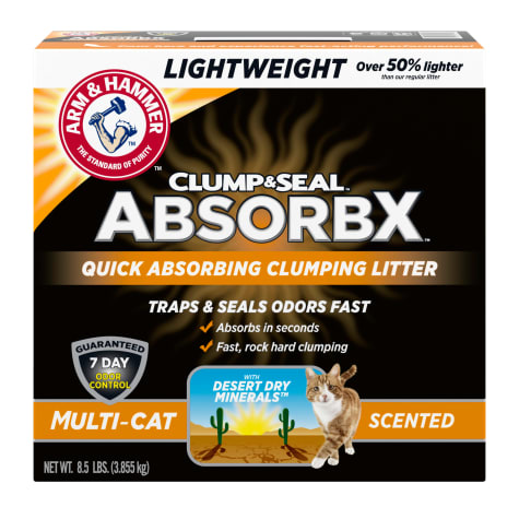 Arm & Hammer Clump & Seal AbsorbX Scented MultiCat Clumping Litter