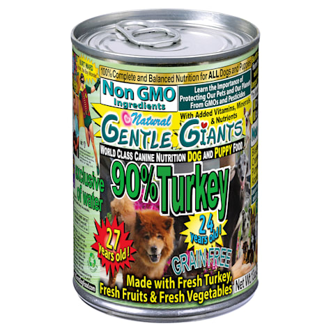 Gentle Giants Non GMO Turkey Dog and Puppy Can Food