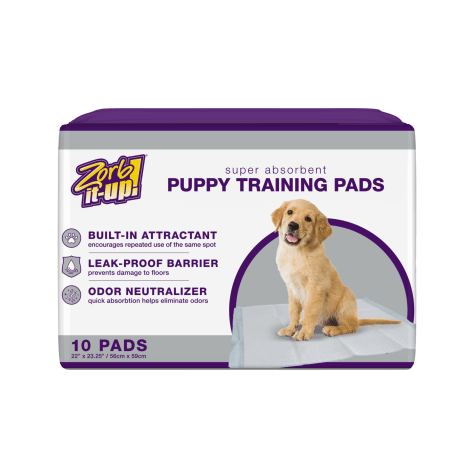 puppy training pads with attractant