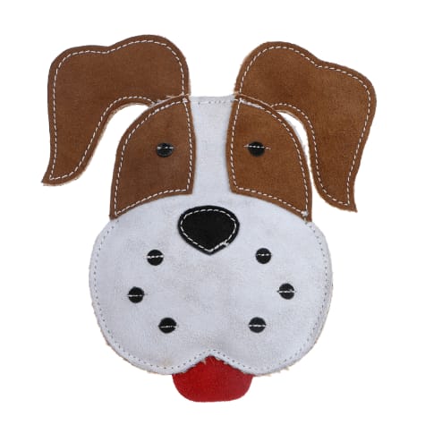 Country Tails DOOG Beagle Leather Dog Chew Toy