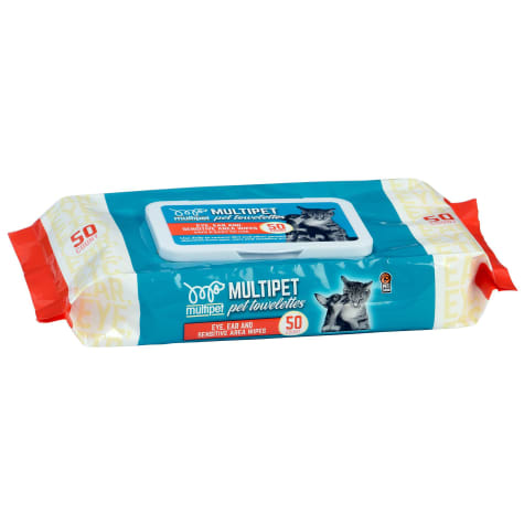 Multipet Eye, Ear and Sensitive Area Pet Wipes