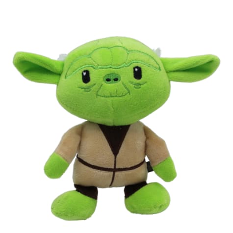 Fetch for Pets Star Wars Yoda Plush Figure Squeaker Dog Toy