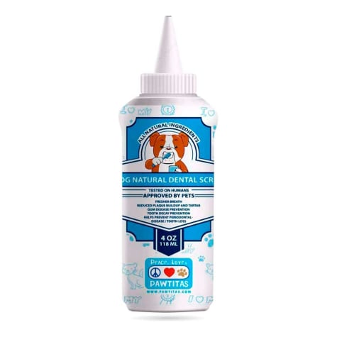 Pawtitas Natural Toothpaste Powder Dental Care and Breath freshener for Dogs