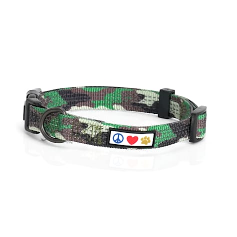 Pawtitas Reflective Camouflage Puppy or Dog Collar