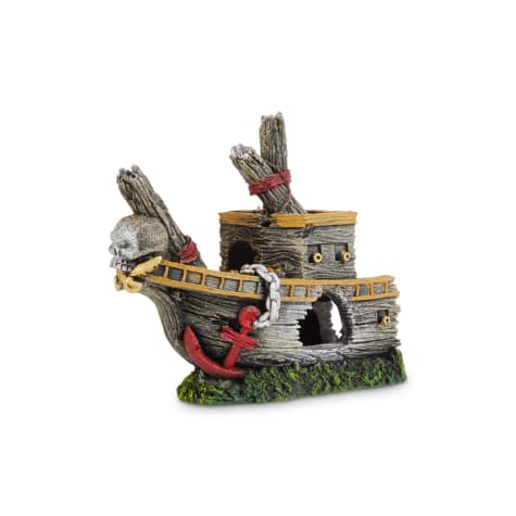 Imagitarium Shipwreck Front Aquarium Decor
