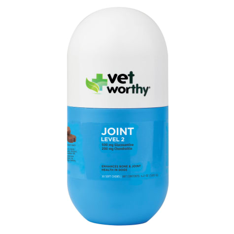 Vet Worthy Joint Support Level 2 Soft Chews for Dogs