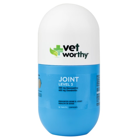 Vet Worthy Joint Support Level 3 Chewable Tablets for Dogs