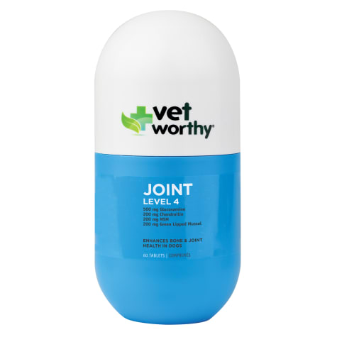 Vet Worthy Joint Support Level 4 Chewable Tablets for Dogs