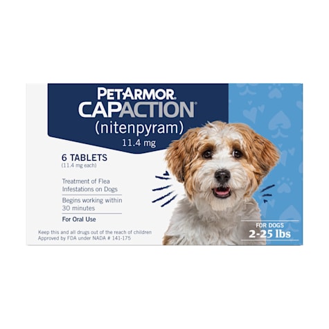 PetArmor CapAction Fast Acting Oral Flea Treatment for Small Dogs