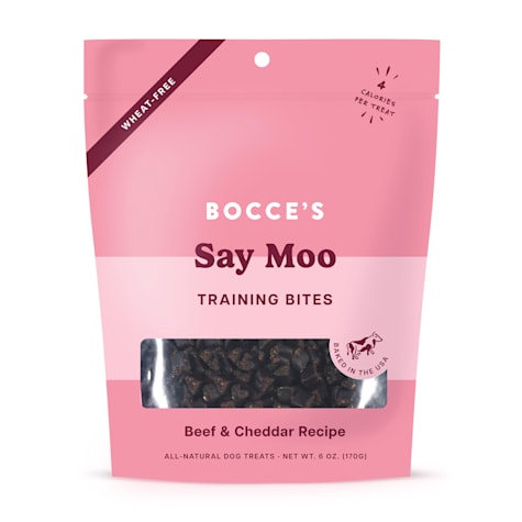 Bocce's Bakery Say Moo Training Bites Dog Treats