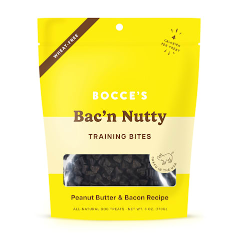 Bocce's Bakery Bac'n Nutty Training Bites Dog Treats