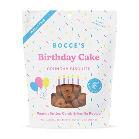 Bocce's Bakery Birthday Cake Dog Biscuits
