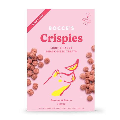 Bocce's Bakery Banana + Bacon Crispies Dog Treats
