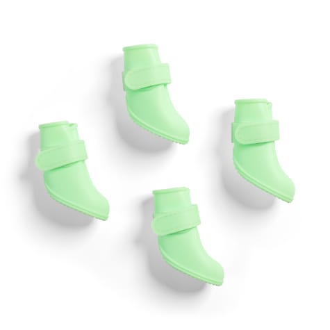 YOULY The Nature Lover Teal Waterproof Silicone Dog Boots