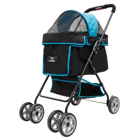 Petique Turquoise Swift Pet Stroller