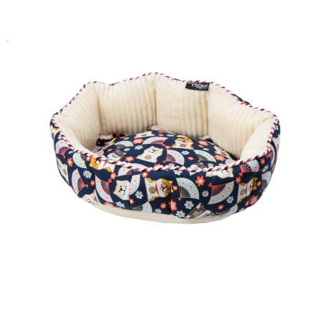 Petique Shiba Inu Round Pet Bed