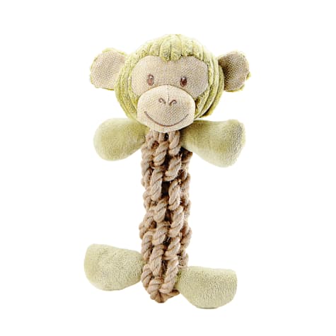 Petique Tough Hemp Monkey Dog Toy