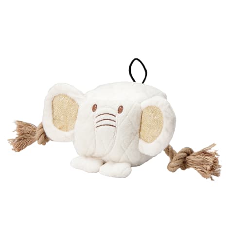 Petique Cute Chunky Elephant Dog Toy
