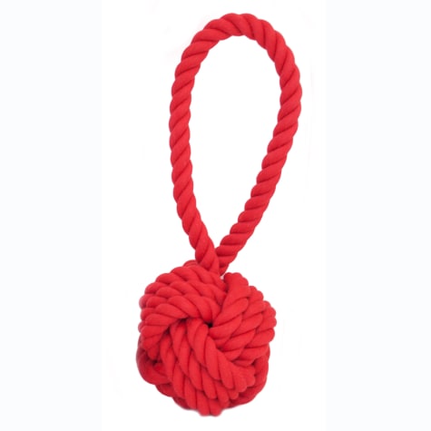 Harry Barker Red Rope Tug & Toss Dog Toy