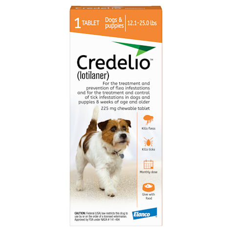 Credelio Chewable Tablets for Dogs 12.1-25 lbs
