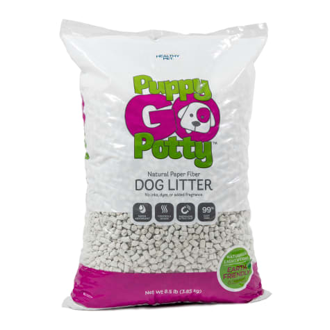 Puppy Go Potty Natural Paper Fiber Dog Litter