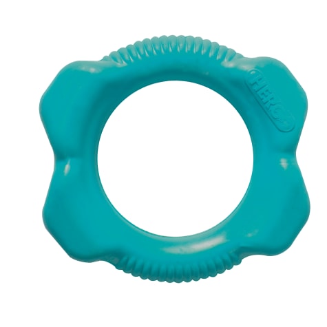 Hero Blue Rubber Ring Puppy Toy