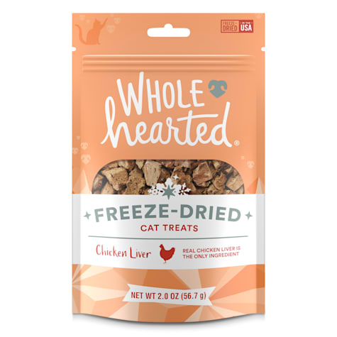 WholeHearted Chicken Liver Freeze-Dried Cat Treats