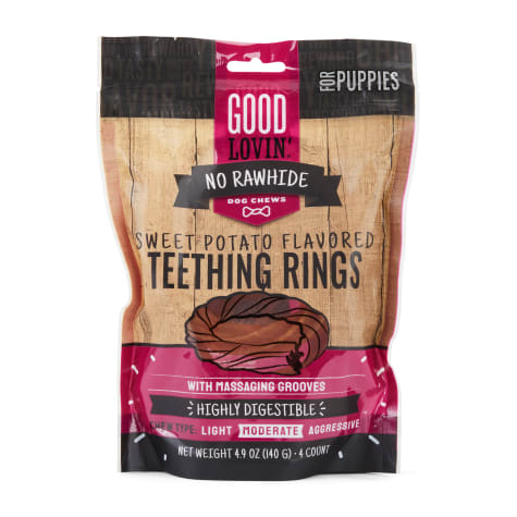 Good Lovin' Sweet Potato Flavor Pup Ring Dog Chew
