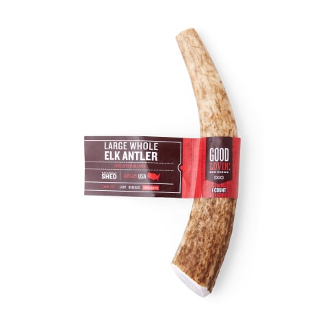 Good Lovin' Naturally Shed Large Whole Elk Antler Dog Chew