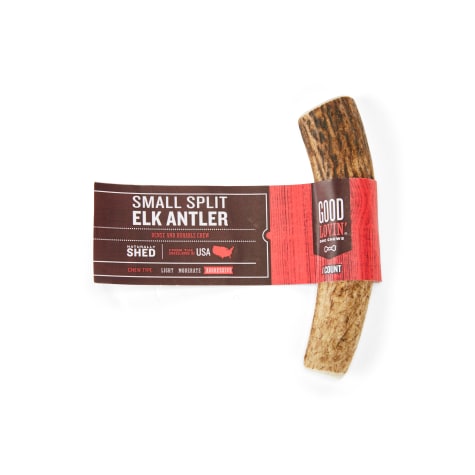 Good Lovin' Naturally Shed Small Split Elk Antler Dog Chew