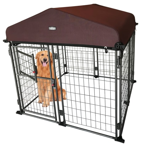 Two by Two Expandable Kennel with Detachable Cover
