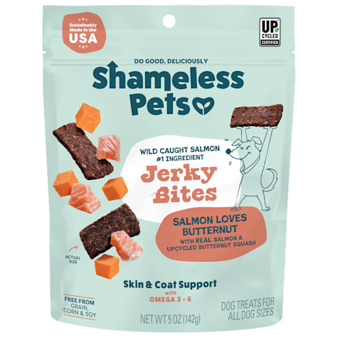 Shameless Pet Treats Salmon Says Butternut for Dogs