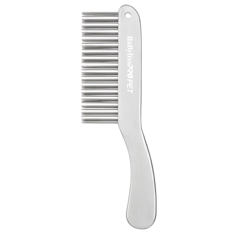 BaByliss PRO PET Double-Row Handle Dog Comb